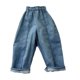 thumbnail image 3 of Pantalones de pierna ancha a escala 1/6 para figuras masculinas de 12 pulgadas, elegantes pantalones casuales retro estilo DIY, accesorios para azul, 3 of 8