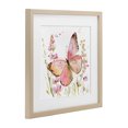 thumbnail image 2 of Stupell Industries Cottage Colorful Spring Butterfly Pink Birch Framed Print Under Glass, 13 x 13, by Creative Studio, 2 of 8