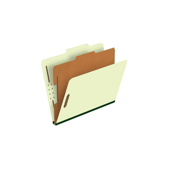 Pendaflex Reinforced Pressboard Classification Folder 1-Dividers 1 3/4" Expansion Letter Size Light