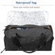 thumbnail image 4 of Sport Gym Bag with Shoes Compartment and Wet Pocket, Sport Duffle Bag for Men Women, Waterproof Dry Wet Separated Gym Bags Larger - Black, 4 of 5