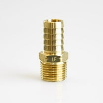 Brass 5/8 in. D X 1/2 in. D Adapter 1 pk