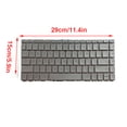thumbnail image 5 of Methold Teclados Inglés EE. UU. Disposición Tablets Qwerty PC Aparato de entrada Plata Componentes de computadora Reemplazo para 14-cf Cuadernos de escritura y cuadernos de bocetos, 5 of 5