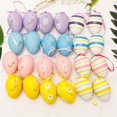 thumbnail image 4 of FAROOT 24 Pcs Œufs de Pâques Bricolage Pendentif Œuf Jouets Casse-Tête Œuf de Fête de Pâques, 4 of 4