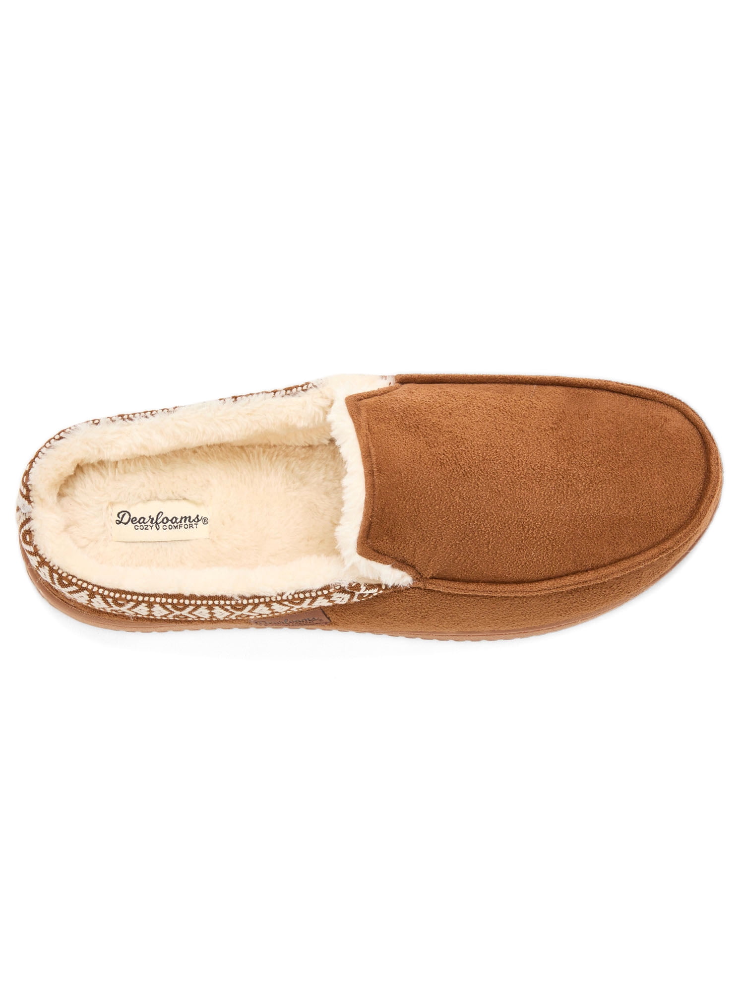 Dearfoams Cozy Comfort Men's Microsuede Clog Slippers