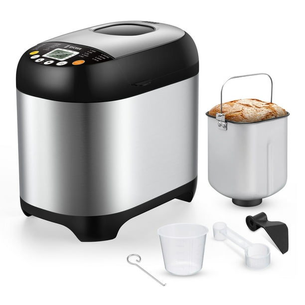 Automatic 19in1 Bread Maker Machine,3 Loaf Sizes&amp;3 Crust