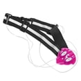 thumbnail image 4 of Chaleco de seguridad para correr de noche chaleco reflectante de seguridad cinturón correas de rayas luz LED para correr de noche trotar ciclismo rosa, 4 of 8