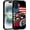 American Flag Off, variant on Compatible with iPhone 16 Pro Max Case for MagSafe, Anti-Slip Strips 2-in-1 All-Inclusive Dual-Layer Soft TPU + PC Back for Starry Night Blossom Tree