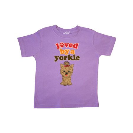 

Inktastic Yorkshire Terrier Dog Yorkie Gift Toddler Boy or Toddler Girl T-Shirt