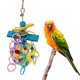 thumbnail image 1 of Juguete para pájaros, Bola de campana de ratán para pájaros, juguete para loros, juguete colgante para loros, rendimiento finamente afinado Jadeshay A, 1 of 8