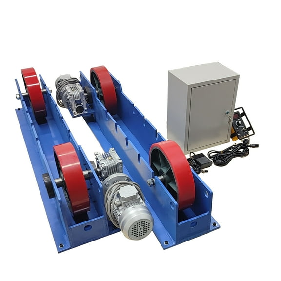 3 Ton Welding Rotator Machine Pipe Welding Turning Rollers Double Motor 220V