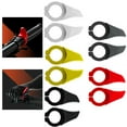 thumbnail image 4 of Splihome Horn Handlebars Fixed Gear Bike Riding Handles Bicycle Accessories and Equipment black, 4 of 8