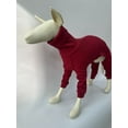 thumbnail image 5 of Zhuge Dog Winter Warm Snowsuit, High Collar Full-Body Comfort Sweater Outdoor Wear, Red, XL, 5 of 5