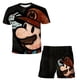 thumbnail image 1 of Traje de baño para niños de 1 a 14 años, traje de baño de dos piezas de Super Mario para niños, traje de surf para niños, pantalones de playa de dibujos animados para niños 150 heqiyong CONDUJO, 1 of 2
