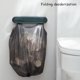 thumbnail image 5 of Bolsa colgante retráctil para almacenamiento de cocina, carrito metálico plegable con ruedas, colgador para lavabo, organizador de baño multifuncional portátil de 2 niveles, para oficina, de, 5 of 8