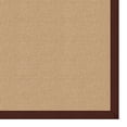 thumbnail image 4 of Contemporary Home Living 1.75' x 2.75' Tufted Solid Bordered Area Throw Rug - Beige and Brown, 4 of 4