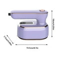 Kaloaede Travel Steamer for Clothes Handheld Size Portable Fabric Clothing Steamers Small Hand