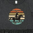 thumbnail image 4 of Inktastic Rodeo Team Roping Cowboy Girls Toddler Dress, 4 of 5