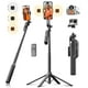 thumbnail image 1 of Trípode para teléfono Selfie Stick Funxee, 180 cm, con mando a distancia y 2 LED, 1 of 9
