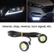thumbnail image 4 of Luz de señal de giro de marcha atrás para coche y Ehuebsd motocicleta bombilla LED de ojo de águila blanca DRL accesorios de modificación 2 uds., 4 of 8