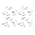 thumbnail image 3 of Bow Tie Clips, Ultra-Thin Not Rust Silver Bow Tie Hardware, For Bow Tie DIY, 3 of 8