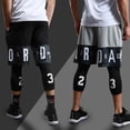 thumbnail image 2 of Pantalones de chándal de compresión para hombre, mallas para correr, gimnasio, baloncesto, fútbol, pantalones cortos, pantalones ajustados para Fitness, conjunto de ropa deportiva al aire libre qym unisex, 2 of 2