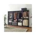 thumbnail image 2 of Prosper Gray Freestanding Walk in Wood Closet System, 2 of 10