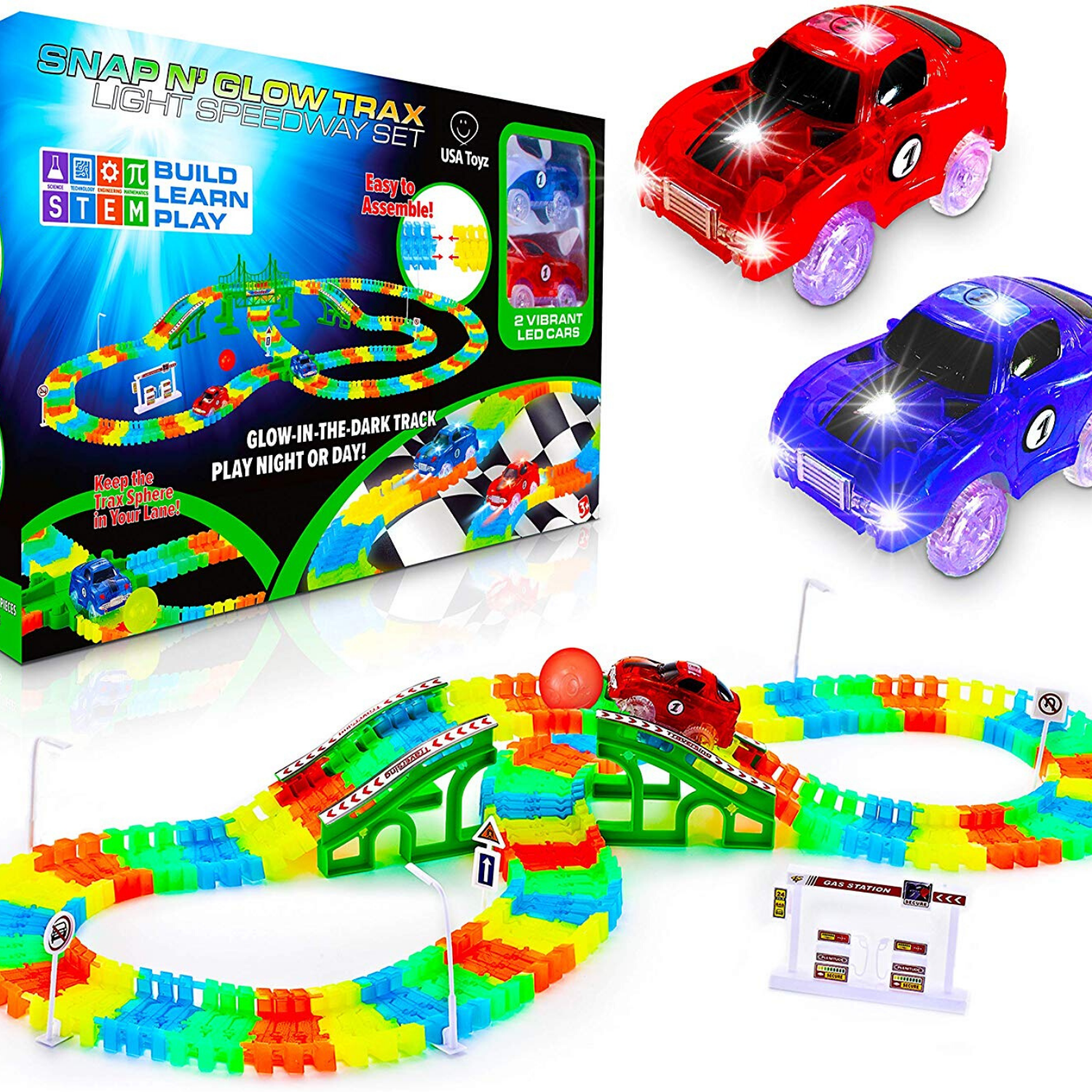 glow tracks double loop track