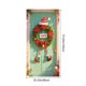 thumbnail image 3 of Cortina Decorativa Navideña para Puerta | 90 X 185 Cm (35 X 72 Pulgadas) Multicolor, Nailon y Elastano | Decoración Festiva para Pared | 1 Unidad | Sku: Zkr250908641E, 3 of 7