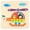 B, variant on SIfdSeng Toddler Travel Toys Wooden Puzzle Educational Developmental Baby Kids Training Toy One Year Old Boy Toys Educational Baby Christmas Toys Bulk