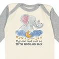 thumbnail image 4 of Inktastic My Great Aunt Loves Me to the Moon and Back Boys or Girls Long Sleeve Baby Bodysuit, 4 of 5