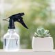 thumbnail image 2 of Botella rociadora con cabezal rociador para plantas de mascotas, riego de cabello, flor, maquillaje, botella rociadora, botella de plástico TUNC Sencillez, 2 of 5