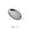 28cm, variant on Stainless steel oval plate egg-shaped steamed fish plate, Korean gold plate barbecue rice noodle plate