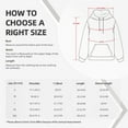 thumbnail image 5 of Picia Christmas Tree and Gold Socks Pattern Casual Women's Hoodie, Hooded Sweatshirt with Kangaroo Pocket, Comfortable Pullover with Eye-catching Drawstrings-XX-Large, 5 of 7