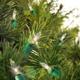 thumbnail image 2 of Indoor/Outdoor 100-Count Incandescent Mini Christmas String Lights, Clear, Green Wire, 19.5', by Holiday Time, 2 of 7