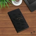 thumbnail image 5 of Nkmbld Spiral Notebooks Schedule Portable Pocket Book Planner Leather Notebook, 100 GSM College Ruled Notebooks for Work, Travel, Note Taking, Black, 5 of 8