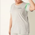 thumbnail image 2 of Victoria's Secret PINK Women's Logo Campus Shorts Sleeve T-Shirts Gray S, NWT, 2 of 6