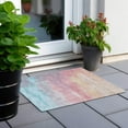 thumbnail image 6 of Addison Rugs Chantille Indoor/Outdoor Transitional Abstract Salmon Washable Rectangle Rug, 1'8" x 2'6", 6 of 6