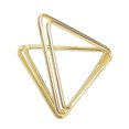 thumbnail image 1 of ¡5 soportes para tarjetas y tarjetas de lugar en blanco y dorados resistentes, soportes para números de mesa para bodas, fiestas, decoración del hogar y más! Colocar tarjetero para mesa, de, 1 of 3