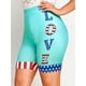 thumbnail image 1 of Tallas grandes Bandera americana Alto aumento Leggings cortos Rosegal Leggings de talla grande, 1 of 5