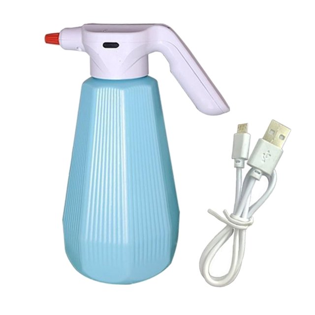 Rociador de agua eléctrico Botella Limpieza del hogar Pulverizador de lavado Botellas Maceta Azul DYNWAVEMX pulverizador eléctrico