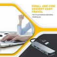thumbnail image 4 of ZheElen USB Multiport Hub Portable Docking Station Low Latency Splitter Adapter Laptop Converter for Home Office Desktop PC Accessory USB 3.0, 4 of 5