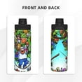 thumbnail image 3 of Plants Vs Zombies Stainless Steel Water Bottle 18oz Sports Insulated Kettle For Running Hiking Cycling Climbing, 3 of 9