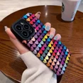 thumbnail image 1 of For Funda iphone 16 15 14 12 11 13 Pro 16Pro 14Pro Max mini X XS Max XR SE 2020 2022 7 8 Plus iphone15 Apple Phone Case Cover Color Heart iPhone 15 Pro Max, 1 of 6