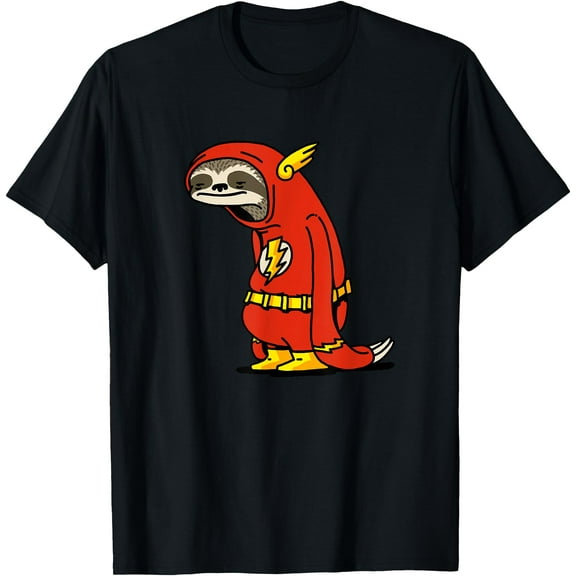Funny Sloth Superhero Not Fast Not Furious Sloth Lover Unisex T-Shirt for Men Women Kids Toddler