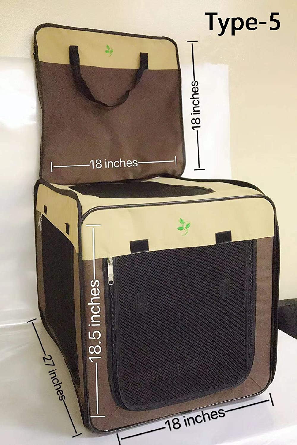 Portable pet Carrier Folding Soft Pet Travel Bag Airline Approved Pet