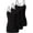Black+Black+Black, variant on DAKIMOE 3 Packs Tank Top for Women with Build in Shelf Bra Camisoles Adjustable Spaghetti Straps Cami Soft Stretch Modal Undershirt(Black White Gray), L