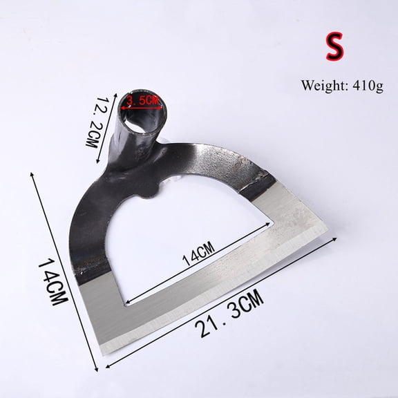 Hollow Hoe Weeding Rake Labor-saving Weeding and Loosening Soil Artifact Harrow Handheld Steel Weeding Hoe Farm Tool Garden Tool