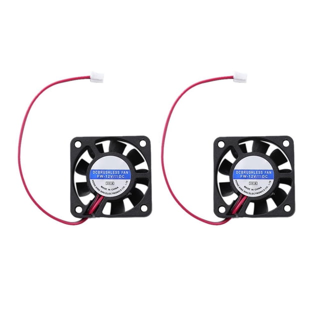 4010/2p 4cm Mini DC Chasis Sin Escobillas Tarjeta Gráfica CPU Ventilador Refrigeración 2 Uds