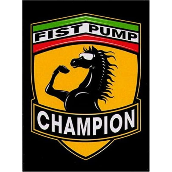 Hot Properties Fist Pump Champion Magnet SM4499