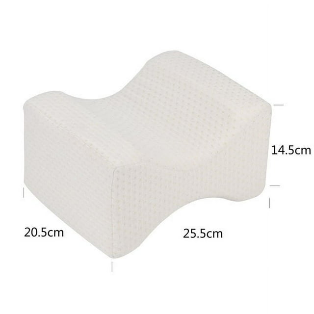 Una cosa Almohada de espuma viscoelástica para rodillas y piernas, ideal para dolor de espalda baja, rodillas, caderas y articulaciones, ciática para quienes duermen de lado, con Regalos vacaciones